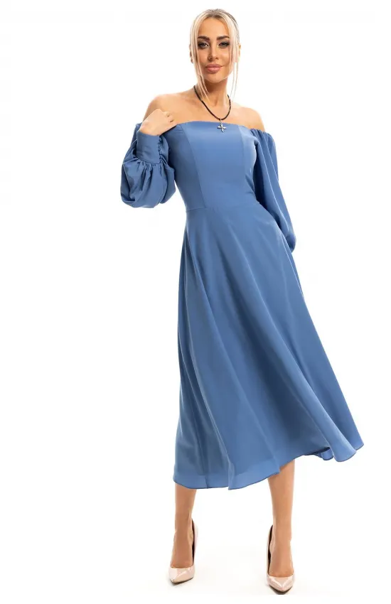 Платье Golden Valley 4883 голубой