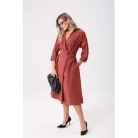 Платье Anastasia 1229.2 клюква