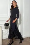 Платье Dilanavip 2125 черный Платье Dilanavip 2125 черный