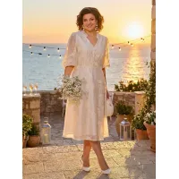 Платье Лилиана 1537 экрю