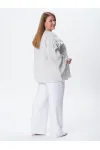 Блузка Condra Deluxe 16285 серый Блузка Condra Deluxe 16285 серый