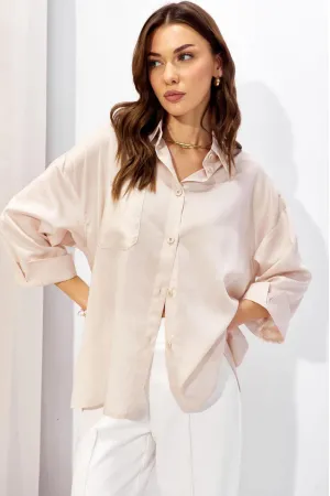 Блузка Люше 4323 песок