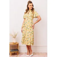 Платье Мода-Юрс 2890 горчица