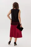 Юбка Anelli 1510 гранатовая патока»