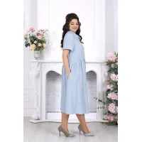 Платье Ninele 7536 Голубой