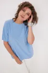 Блузка Begimoda 4128 голубой