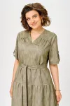 Платье Zlata 4475 оливковый