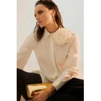 Блузка Mislana 1241 молочный