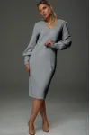 Платье Галеан Cтиль 913 серый