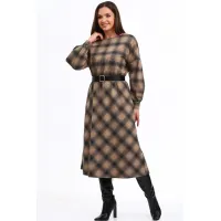 Платье Axxa 55226 коричневый Платье Axxa 55226 коричневый