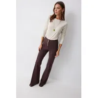 Брюки Люше 4222 коричневый
