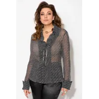 Блузка Fita 20604 Аста черный