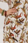 Платье Mira Fashion 5673 оттенки бежевого