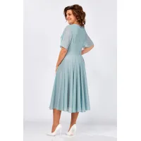 Платье Mira Fashion 5598 бирюза