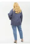 Пиджак Your Size 2267/164 Синий с добавлением бежевых нитей