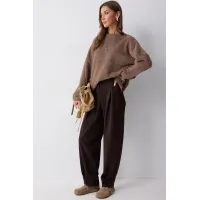 Брюки Люше 4218 коричневый Брюки Люше 4218 коричневый