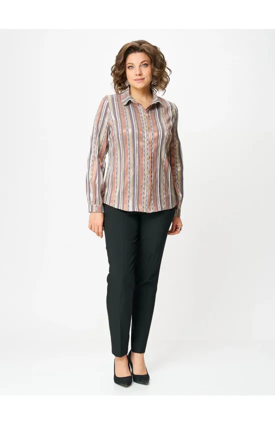 Блузка Zlata 4459 терракотовый