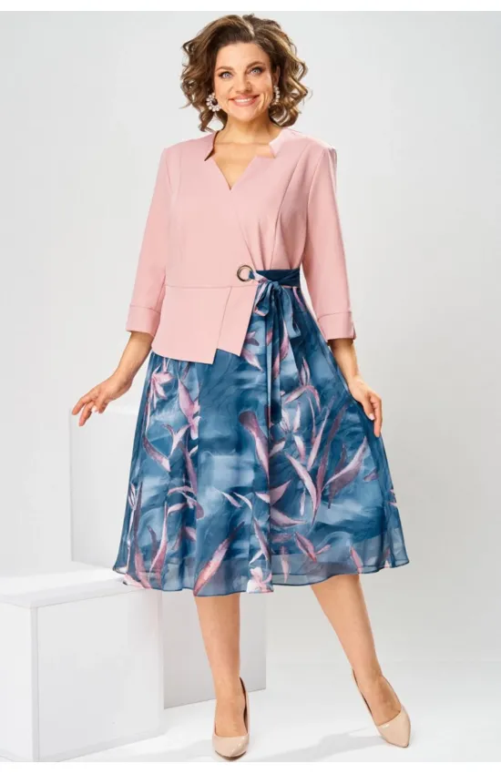 Платье Romanovich 1-2798Д голубой