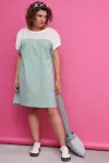 Платье Begimoda 1047 шалфей