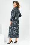 Платье Romanovich 1-2885 синий леопард