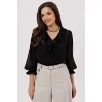 Блузка Mislana 1192 черный Блузка Mislana 1192 черный