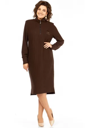 Платье Элль-Стиль 2440 шоколад