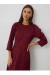 Платье Kaloris 2245 бордо