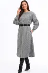 Платье Axxa 55227 серый Платье Axxa 55227 серый