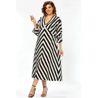 Платье Celentano 5084 полоска