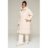 Пальто Beautiful & Free 8016 молочный