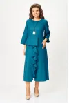 Платье Кокетка И К 1520 бирюза