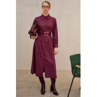 Платье Lokka 1679 бордовый