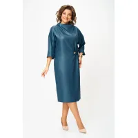 Платье Кокетка И К 1519-1 бирюзовый Платье Кокетка И К 1519-1 бирюзовый