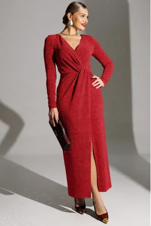 Платье Мода-Юрс 25-2879 красный