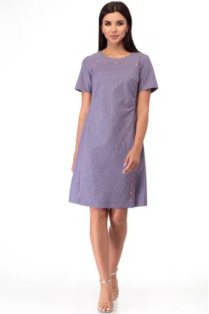 Платье Anelli 853 фиолетовые тона