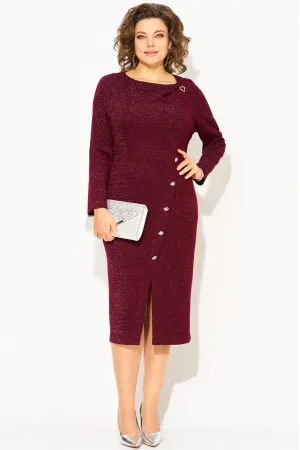 Платье Лилиана 1501 бордо(винный) Платье Лилиана 1501 бордо(винный)