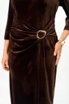 Платье Дали 7062 шоколад