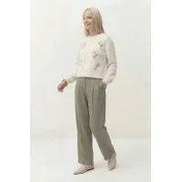 Кофта Lokka 1818 белый/ручная вышивка