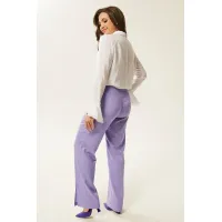 Брюки Mislana С966 сирень