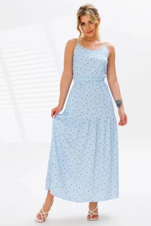 Платье Faufilure C1640 голубой