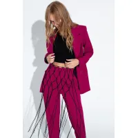 Брюки Pirs 4638 ягодный