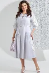 Платье Mira Fashion 5542 оттенок серого