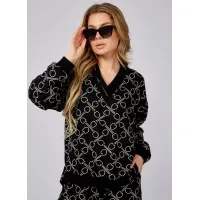 Кофта Verita 2280.1 черный с молоком Кофта Verita 2280.1 черный с молоком