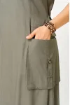 Платье Rishelie 1026 хаки Платье Rishelie 1026 хаки