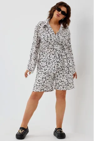 Шорты Begimoda 8008 сердечный принт