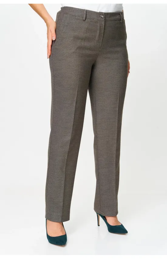 Брюки Белэльстиль 609-323 коричневый