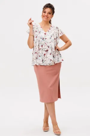 Блузка Anelli 1691 кветки