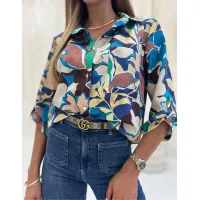 Блузка Nika.pl 04012134 M&M-12 Голубо-зеленый Блузка Nika.pl 04012134 M&M-12 Голубо-зеленый