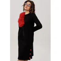 Платье Anelli 1755.2 воронье сердце