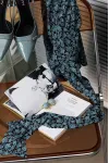 Блузка Мода-Юрс 25-2808bl коричневый бирюза